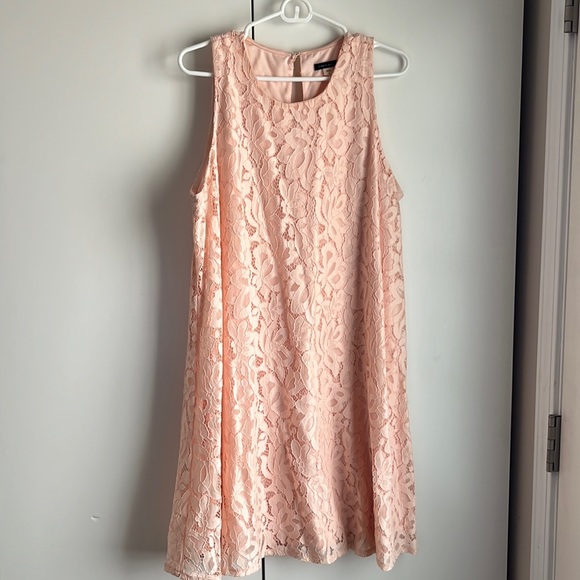 Tommy Hilfiger Dresses & Skirts - Baby pink aline lace dress